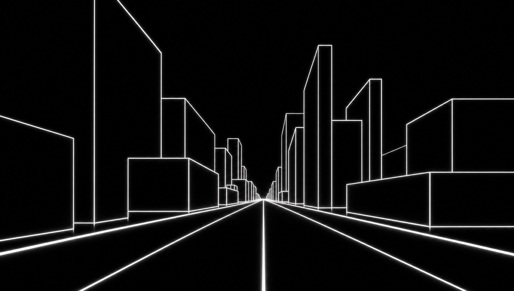 Monochrome line-art city representing the competitive division